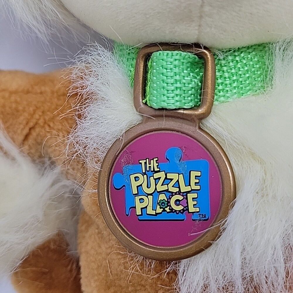 Vintage Fisher Price Plush The Puzzle Place Sizzle The Cat Plush 14” 1994 - Picture 4 of 10
